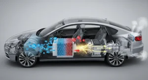 A Chemical Reaction on Wheels: How Hydrogen Fuel Cell Cars Work and Their Efficiency