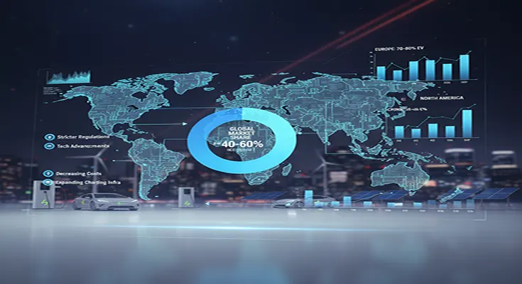 The Electric Revolution Accelerates: Global EV Market Share Forecast for 2030