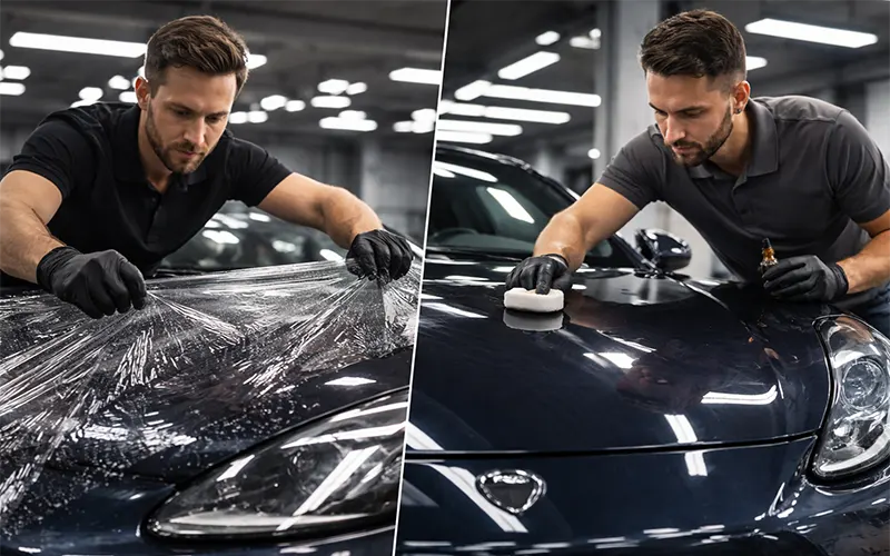PPF vs. Ceramic Coating: Which One Does Your New Car Actually Need?