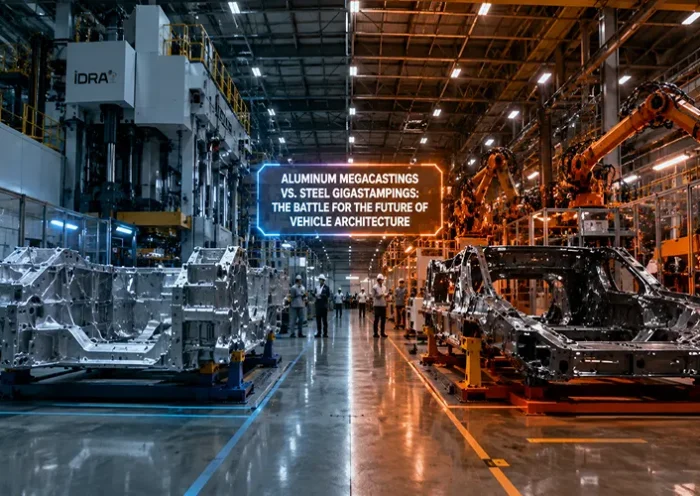 Aluminum Megacastings vs. Steel Gigastampings: The Battle for the Future of Vehicle Architecture