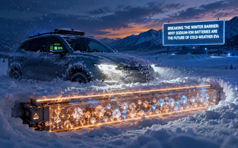 Breaking the Winter Barrier: Why Sodium-Ion Batteries are the Future of Cold-Weather EVs