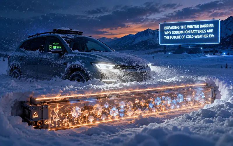 Breaking the Winter Barrier: Why Sodium-Ion Batteries are the Future of Cold-Weather EVs