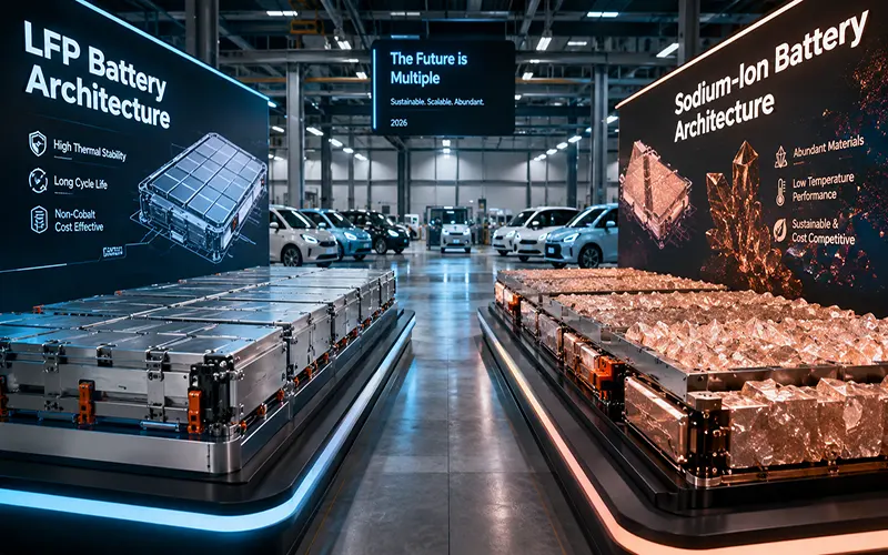 Sodium-Ion vs. LFP: The Cost Evolution for Urban Electric Vehicles in 2026