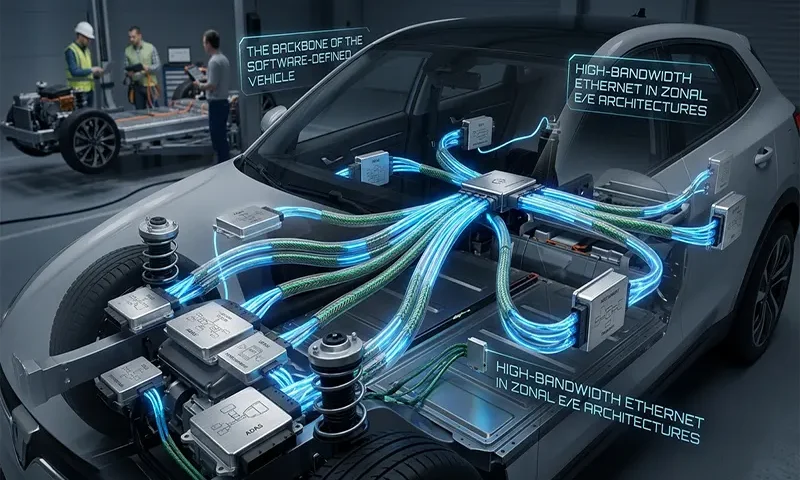 The Backbone of the Software-Defined Vehicle: High-Bandwidth Ethernet in Zonal E/E Architectures